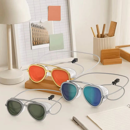 Full-View Anti-Fog Swim Goggles