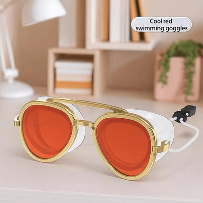 Full-View Anti-Fog Swim Goggles