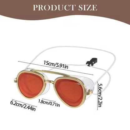 Full-View Anti-Fog Swim Goggles