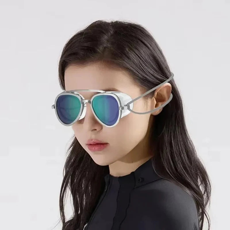 Full-View Anti-Fog Swim Goggles