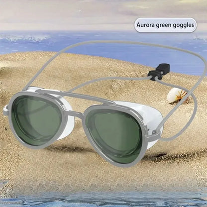 Full-View Anti-Fog Swim Goggles