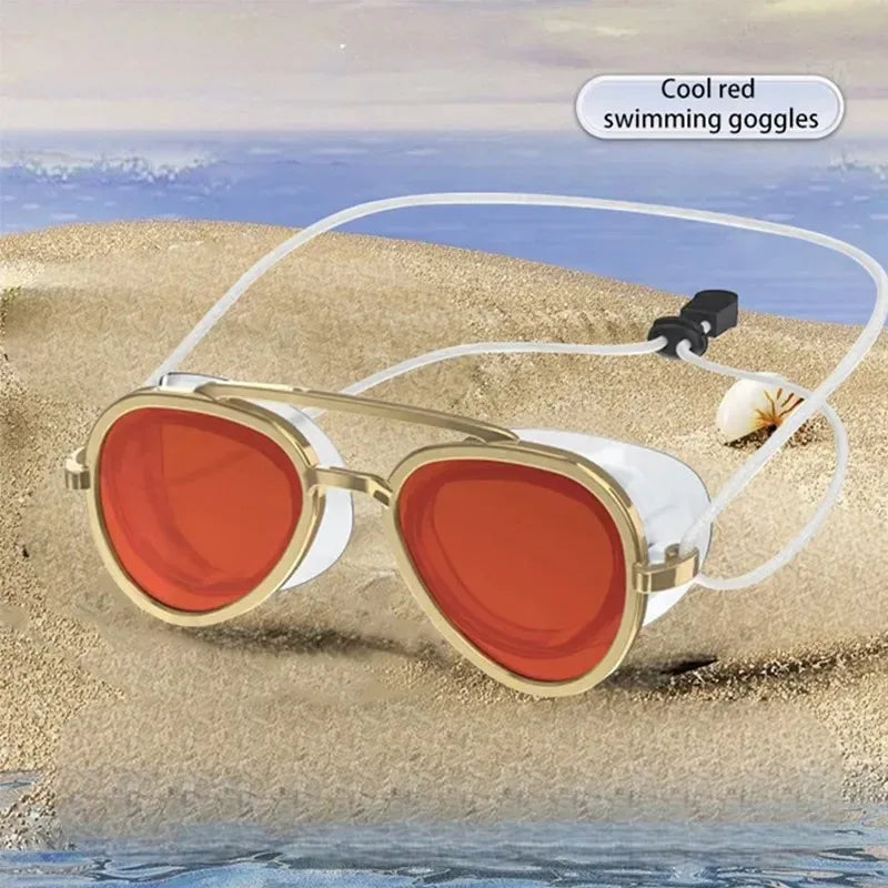 Full-View Anti-Fog Swim Goggles
