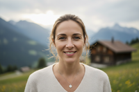 real face for mom swiss woman between 25-40 